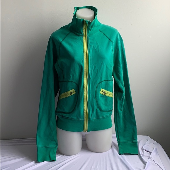 Green Lululemon Zip Up - Picture 2 of 9